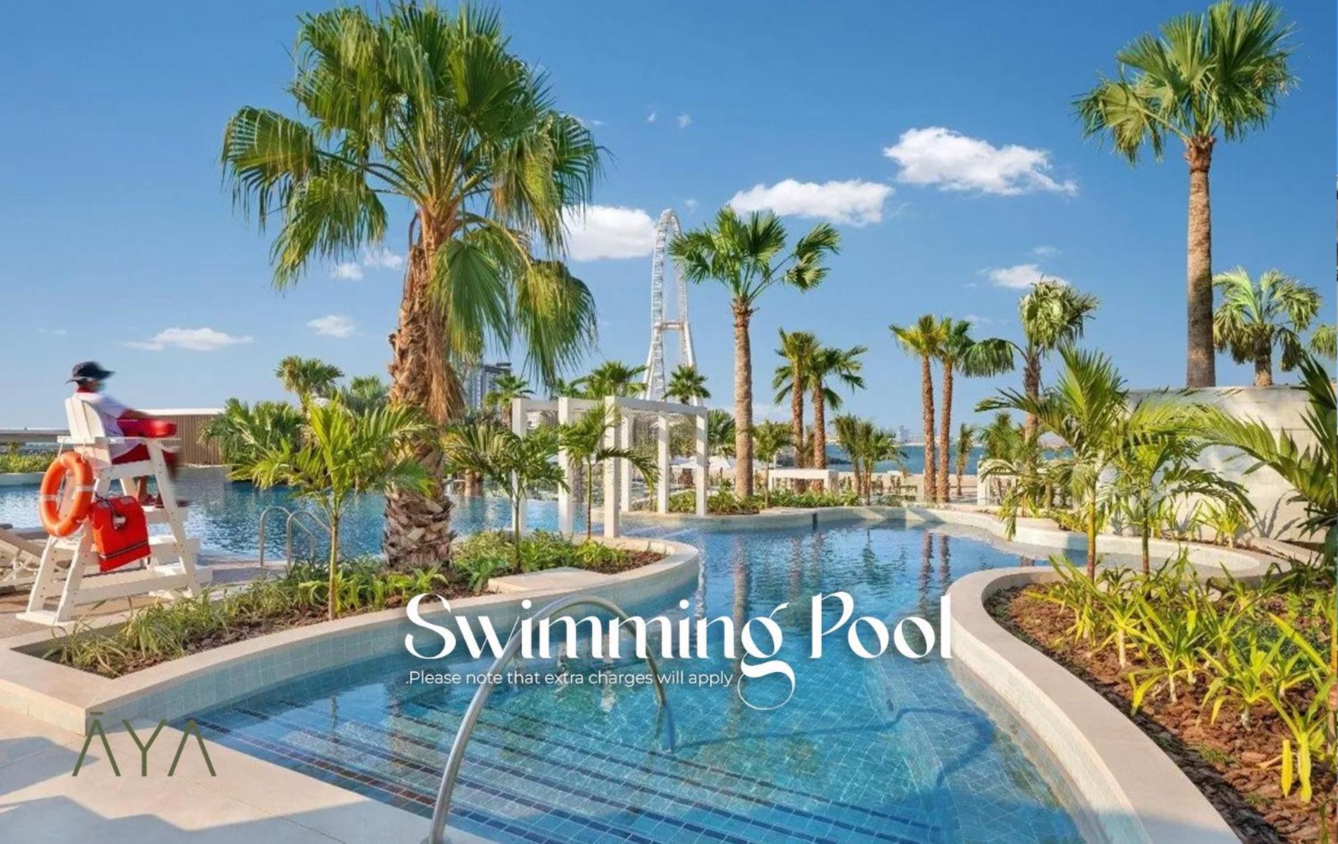Jumeirah Gate Tower 1 - Stylish Apartment With Pool & City Views Dubái Exterior foto
