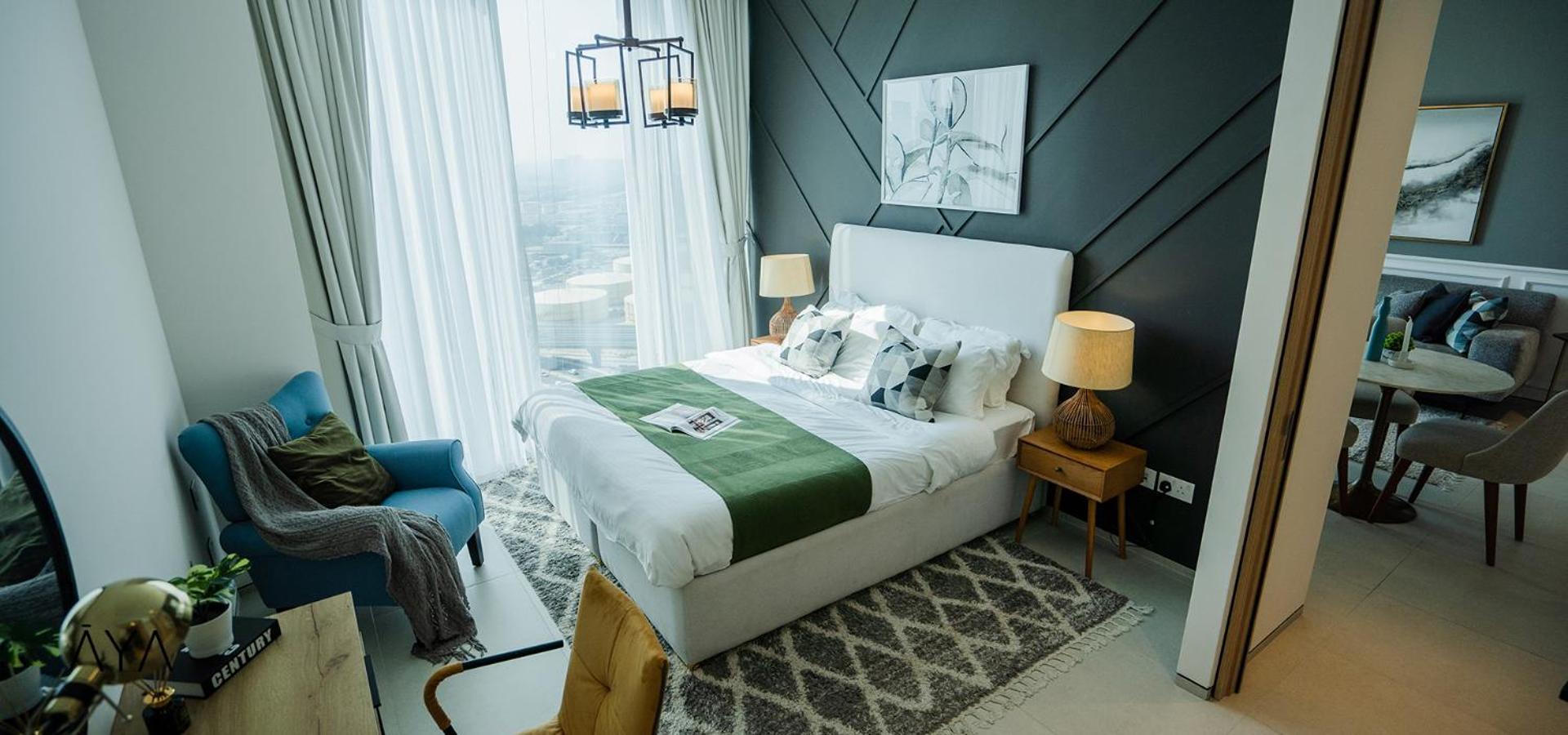 Jumeirah Gate Tower 1 - Stylish Apartment With Pool & City Views Dubái Exterior foto