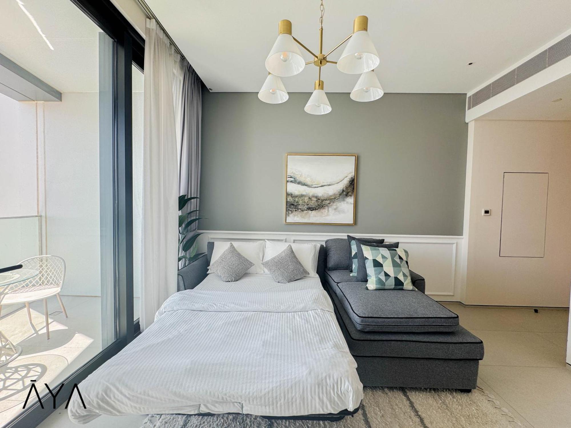 Jumeirah Gate Tower 1 - Stylish Apartment With Pool & City Views Dubái Exterior foto